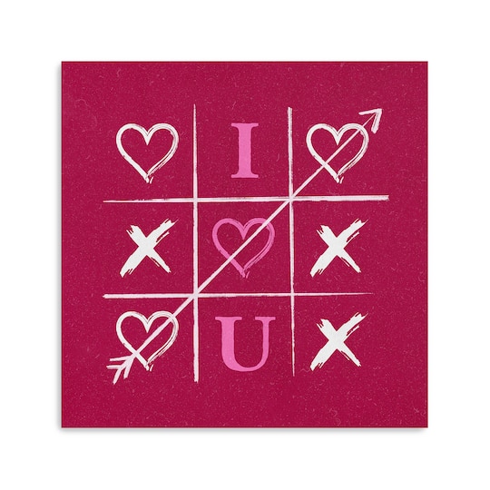 Heart and XO I Canvas Giclée Art